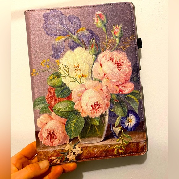 Source Unknown Other - Gorgeous floral painting iPad cover case